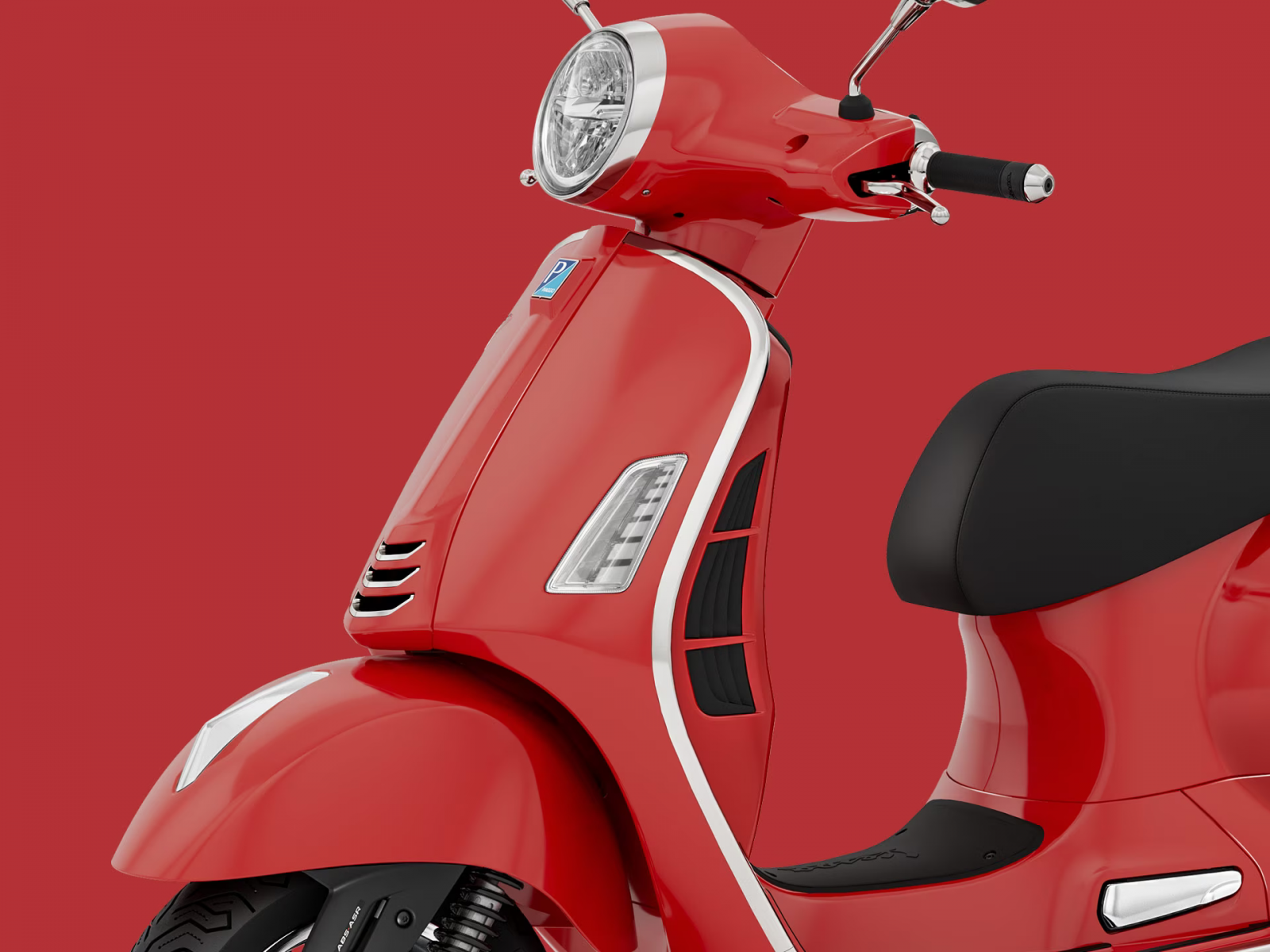 Мотороллер VESPA GTS Super 125, 2023, красный